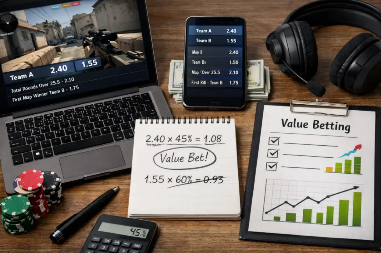 Come leggere le quote negli esports e trovare value bet